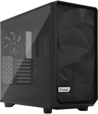 Корпус Fractal Design Meshify 2 Lite Black TG Light Tint, черный, EATX, Без БП (FD-C-MEL2A-03)