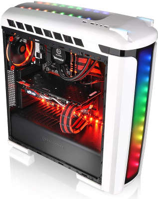 Корпус Thermaltake Versa C22 RGB белый без БП ATX 5x120mm 2xUSB2.0 1xUSB3.0