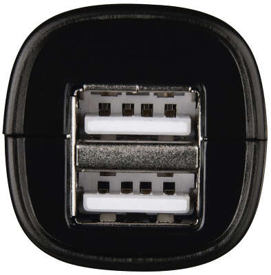 Автомобильное зар./устр. Hama H-1401660 12W 1.2A+1.2A 2xUSB универсальное черный (00173624)