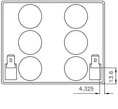 Батарея для ИБП CSB HR1227W F2 12В 7.5Ач