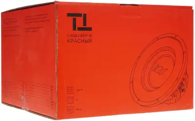 Сабвуфер автомобильный Ural ТТ 15 КР 500Вт пассивный (38см/15