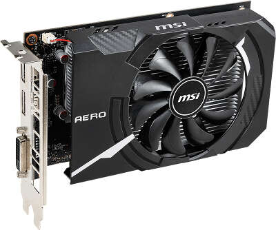 Видеокарта MSI nVidia GeForce GTX1650 AERO ITX 4G OC 4Gb DDR5 PCI-E DVI, HDMI, DP