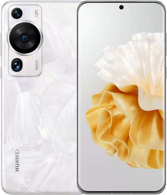 Смартфон Huawei MNA-LX9 P60 Pro 512Gb 12Gb жемчужина рококо моноблок 3G 4G 2Sim 6.67" 1220x2700 EMUI 12 48Mpix 802.11 a/b/g/n/ac/ax NFC GPS GSM900/1800 GSM1900 Protect NM max256Gb