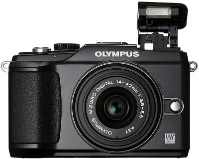 Цифровая фотокамера Olympus E-PL2 Black Kit (M.Zuiko 14-42 мм)