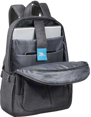 Рюкзак для ноутбука 15" RIVA 7560, серый