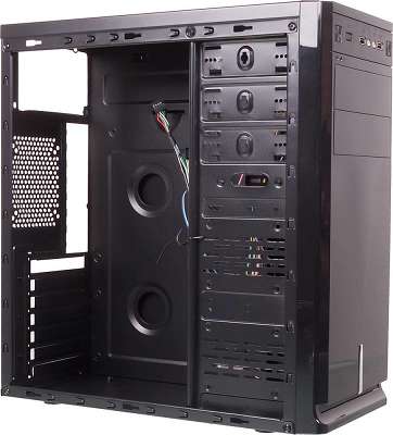 Корпус LinkWorld VC-08C06 черный без БП ATX 1x80mm 1x120mm 1x140mm 2xUSB2.0 audio