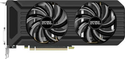 Видеокарта Palit PCI-E PA-GTX1070TI DUAL 8G nVidia GeForce GTX1070Ti 8192Mb GDDR5
