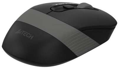Мышь беспроводная A4Tech Fstyler FG10S black/grey (USB, оптическая, 2000dpi, 4but, silent) (FG10S GREY)