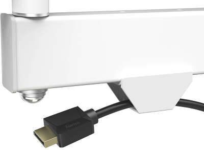 Кронштейн для телевизора Hama Fullmotion черный/белый 19