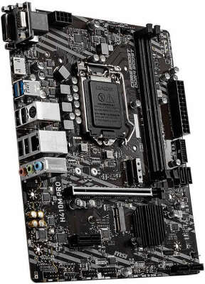 Материнская плата mATX LGA1200 MSI H410M PRO