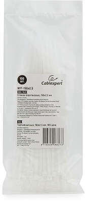 Стяжки NYT-150x2.5 пластиковые 150 мм х 2.5 мм (100 шт.)