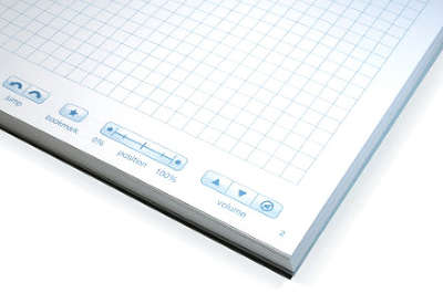 Набор терадей (4 шт.) Livescribe Grid Notebook №1-4 формата А4 для Smartpen [ANX-00004]