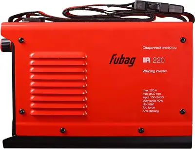 Сварочный аппарат Fubag IR 220 инвертор ММА 8.1кВт