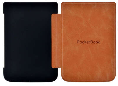Обложка для электронной книги PocketBook 606/616//618/627/628/632/633 [PBC-628-BR-RU], коричневая