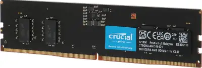 Модуль памяти DDR5 DIMM 8192Mb DDR5600 Crucial (CT8G56C46U5)