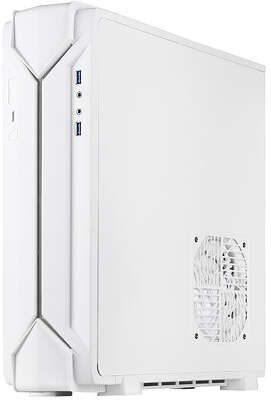 Корпус SilverStone Raven RVZ03W-ARGB, белый, mini-ITX, Без БП (SST-RVZ03W-ARGB)