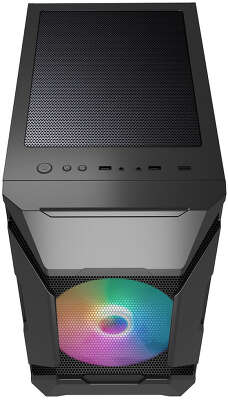 Корпус 1STPLAYER DK D3-A, черный, mATX, Без БП (D3-A-BK-2G6P)