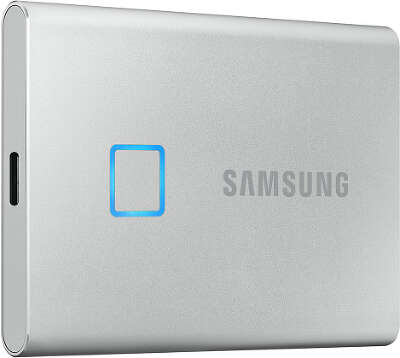 Внешний SSD Samsung 2TB T7 Touсh, 1.8", USB 3.2/Type-C, серебристый (MU-PC2T0S/WW)