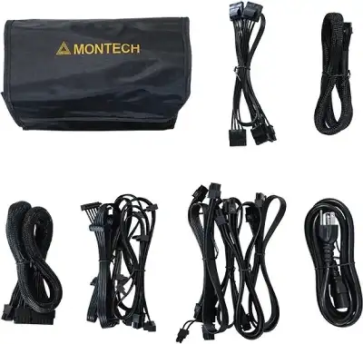 Блок питания Montech ATX 850W TITAN GOLD Gen.5 80+ gold (20+4pin) APFC 135mm fan 12xSATA Cab Manag RTL