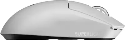 Мышь Logitech G Pro X Superlight 2 белый оптическая 32000dpi беспров. USB 4but (910-006640)