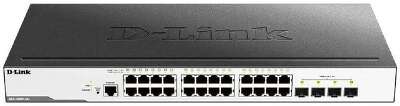 D-Link DGS-3000-28L/B1A Управляемый L2 коммутатор с 24 портами 10/100/1000Base-T и 4 портами 1000Base-X SFP