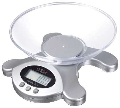 Весы кухонные электронные Sinbo SKS 4514 серебристый