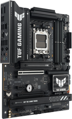 Материнская плата ASUS TUF GAMING B650E-PLUS WIFI, AM5, B650, 4*DDR5, 4*SATA, 3*M.2, 3*USB 3.2, 6*USB 2.0, Type-C, 3*PCIx16, 2*PCIx1, DP+HDMI, ATX; 90MB1M20-M0EAY0