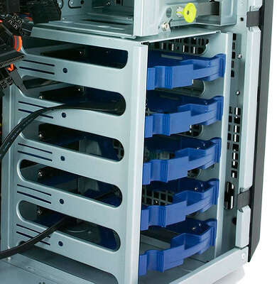 Корпус INWIN PE689, черный, ATX, 750W (6183021)