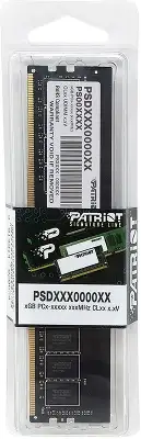 Память DDR4 8GB 3200MHz Patriot PSD48G32002 Signature RTL PC4-25600 CL22 DIMM 288-pin 1.2В single rank Ret
