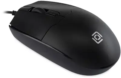 Мышь Оклик 147M черный оптическая 2000dpi USB 4but (1454525)