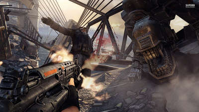 Игра для PS4  Wolfenstein: The New Order