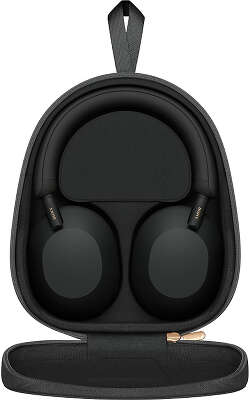 Беспроводные наушники Sony WH-1000XM5 с шумоподавлением, чёрные