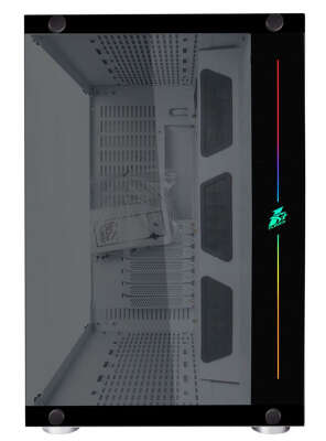 Корпус 1STPLAYER STEAM PUNK SP8 WHITE, белый, ATX, Без БП (SP8-WH-G3)
