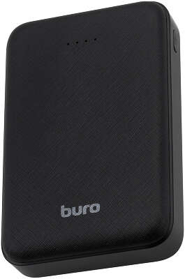 Мобильный аккумулятор Buro T4-10000 10000mAh 10W 2A 2xUSB-A черный (T4-10000-BK)