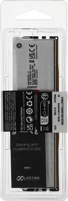 Память DDR5 16GB 6000MHz Kingston KF560C36BWE2A-16 Fury Beast White Expo RGB RTL PC5-48000 CL36 DIMM 288-pin 1.35В dual rank с радиатором Ret