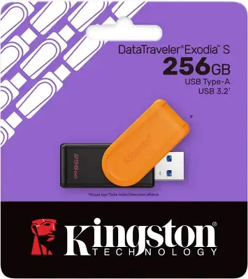 Модуль памяти USB3.2 Kingston DT Exodia S 256 ГБ [DTXS/256GB]