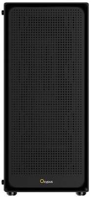 Корпус MiniTower Ocypus Gamma C50 BLACK (mATX, без БП, 2xUSB1.1 Type-A+USB3.2 Type-A) (Gamma-C50-BKG000XX-GL)