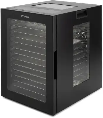 Сушка для фруктов и овощей Hyundai HYFD-8803 28под. 850Вт черный