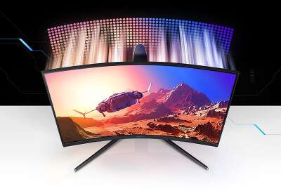 Монитор 32" Samsung Odyssey G7 LC32G75TQSRXEN VA WQHD HDMI, DP, USB-Hub