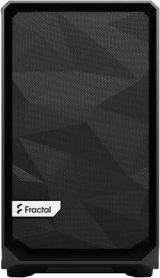Корпус Fractal Design Meshify 2 Nano Black TG Dark Tint, черный, Mini-ITX, Без БП (FD-C-MES2N-01)