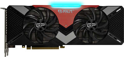Видеокарта Palit nVidia GeForce RTX 2080 GAMING PRO OC 8Gb GDDR6 PCI-E HDMI, 3DP