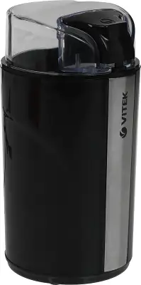 Кофемолка Vitek VT-8366 400Вт сист.помол.:ротац.нож вместим.:70гр черный