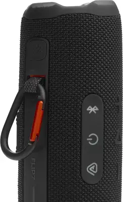 Колонка порт. JBL Flip 7 черный 25W 1.0 BT 4800mAh (JBLFLIP7BLK)