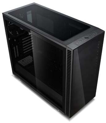 Корпус Fractal Design Define S2 Vision Blackout Edition, черный, ATX, Без БП (FD-CA-DEF-S2V-BKO-TGD)