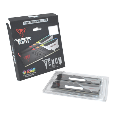 Оперативная память Patriot Viper VENOM DDR5 DIMM 32GB 6200MHz KIT 2*16GB CL40 40-40-40-76 1.1V RGB