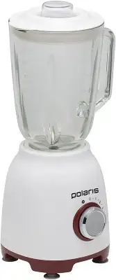 Блендер стационарный Polaris PTB 0821G 800Вт белый/красный