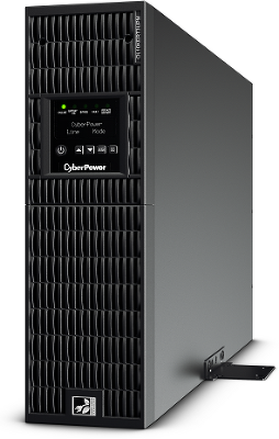 Источник бесперебойного питания CyberPower OL10KERT3UPM Online 10000VA/10000W USB/RS-232/Dry/EPO/SNMPslot/RJ11/45/EBM/Power module without batteries, (4 IEC С13, 4 IEC C19, terminal block)