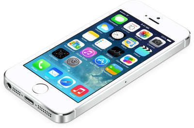 Смартфон Apple iPhone 5S [ME433RU/A] 16 GB silver