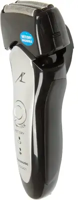 Бритва сетчатая Panasonic ES-GA21 реж.эл.:3 питан.:аккум. черный/серый