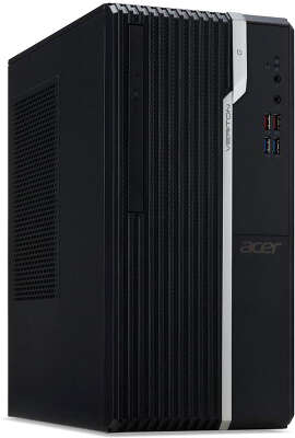 Компьютер Acer Veriton S2680G PMD-G6405 G6405/4/128 SSD/Multi/W10Pro,черный